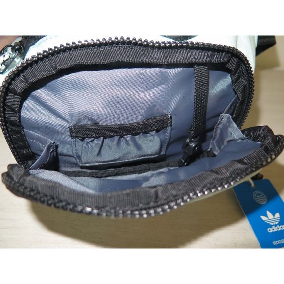 adidas EX7514 Halo Mint Green/White/Acid Orange Originals Sports Hip/Waist Pack - Picture 8 of 10